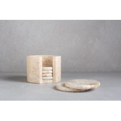 Marble Coasters (Cream)（大理石杯垫（奶油色））